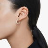 Picture of Pendientes de aro Matrix, Baño tono oro
