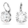Picture of Pendientes Millenia Talla redonda, Blancos, Baño de rodio