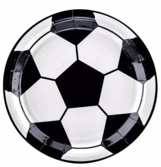 Picture of Platos Fútbol fondo Basic/ 6 uds.